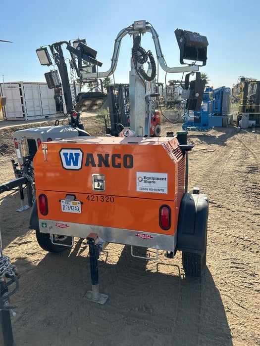 2024 Wanco WLTT-4MM4K Diesel, Deep Sea Controller, Shore Power Plug, Auto Start, (4) 350W LED Floodlights, 4kW Generator, 60 Gal Fuel Tank, 2" Ball, T3