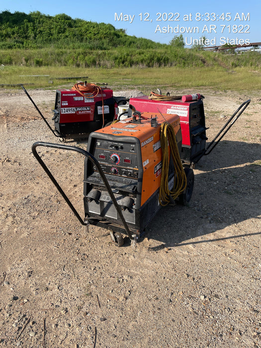 2021 Lincoln Electric Ranger 305 LPG LPG One-Pak (includes undercarriage, tank holder & tank strap) ORANGE