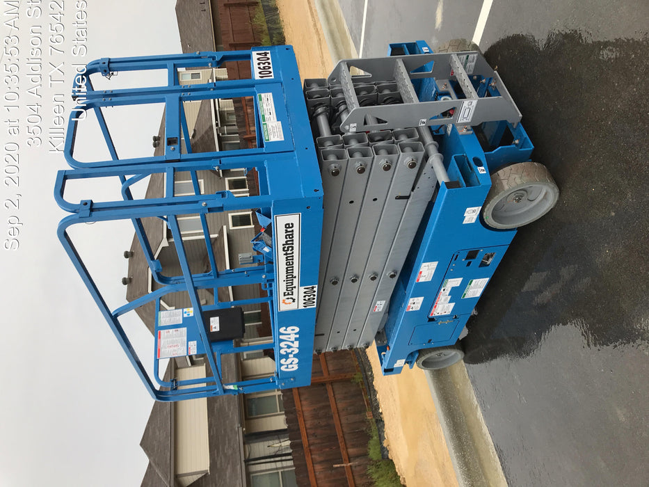 2020 Genie GS-3246 Standard, Folding full height swing gate