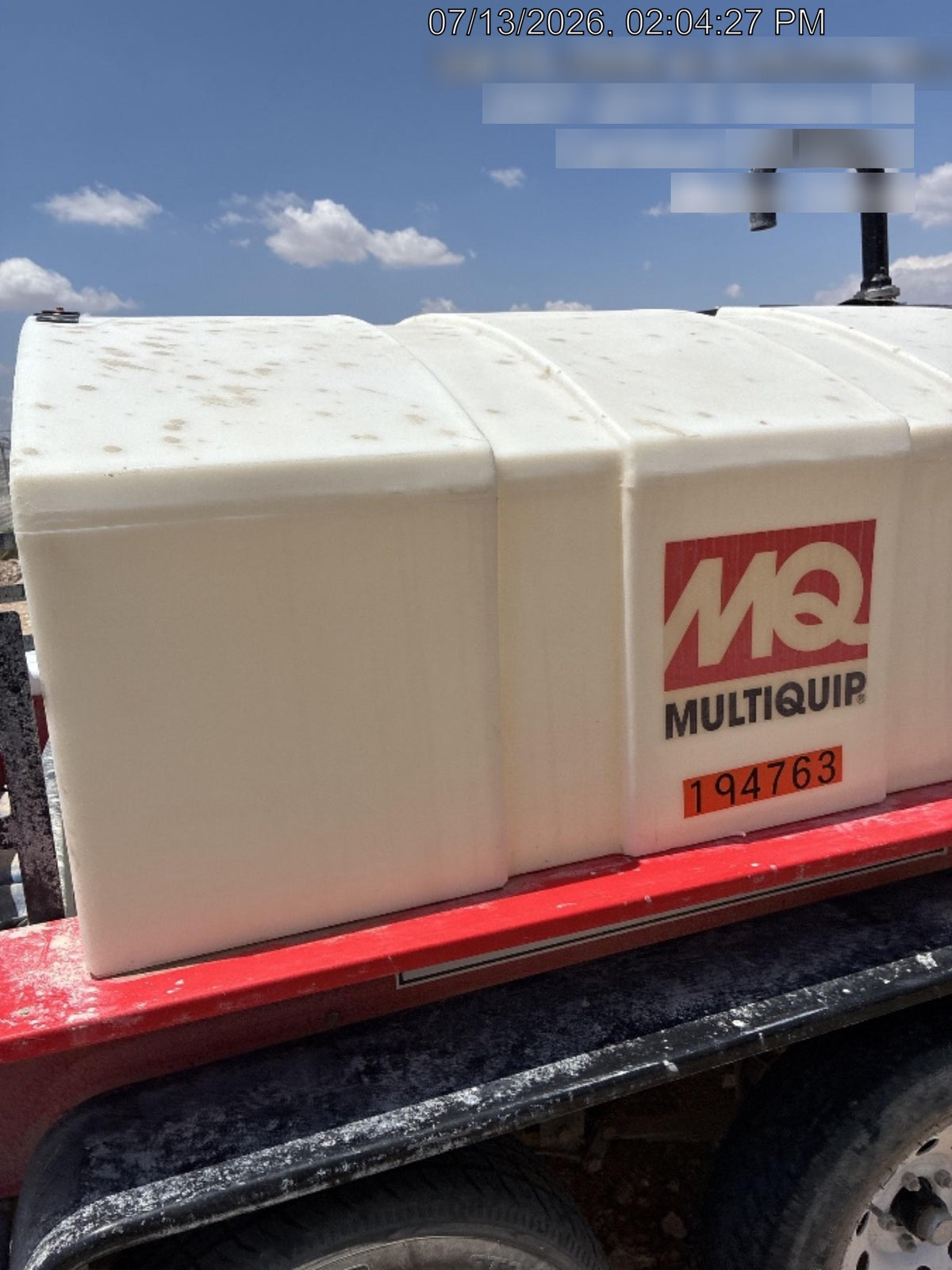 2021 MULTIQUIP WT5C