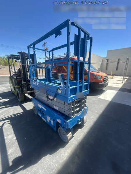 2020 Genie GS-1930 Solid Non Marking Tires, Beacon, Folding rails with half height swing gate