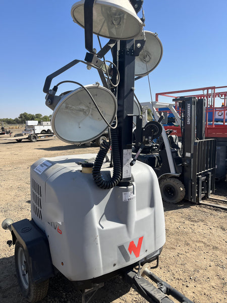 2019 Wacker Neuson LTV6L-MH Wacker Neuson LTV6L Mobile Light Tower w/Fuel Level Sensor Installed