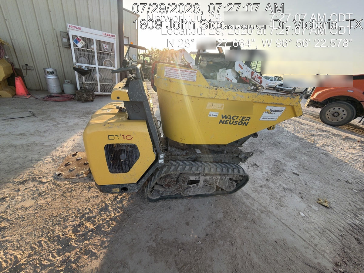 2019 WACKER NEUSON DT10