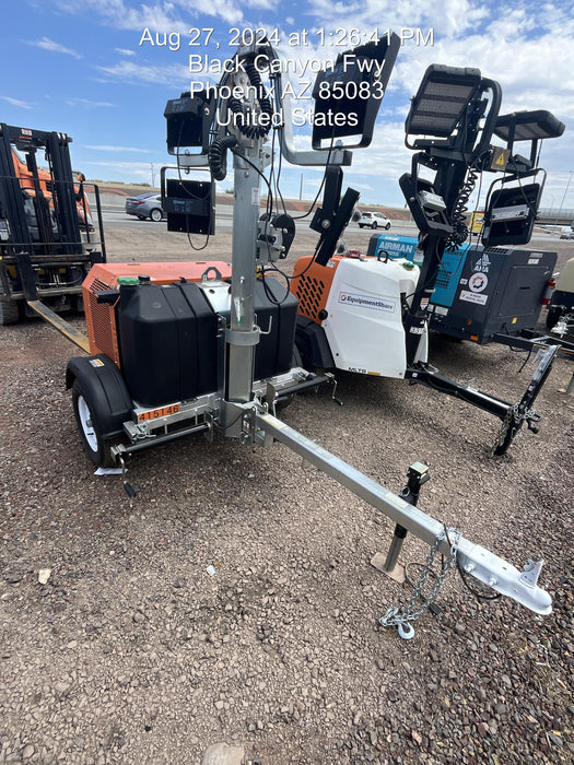 2024 Wanco WLTT-4MM4K Diesel, Deep Sea Controller, Shore Power Plug, Auto Start, (4) 350W LED Floodlights, 4kW Generator, 60 Gal Fuel Tank, 2" Ball, T3