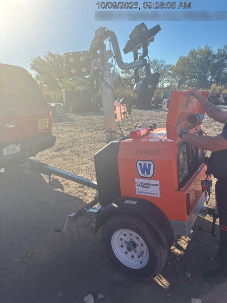 2024 Wanco WLTT-4MM4K Diesel, Deep Sea Controller, Shore Power Plug, Auto Start, (4) 350W LED Floodlights, 4kW Generator, 60 Gal Fuel Tank, 2" Ball, T3