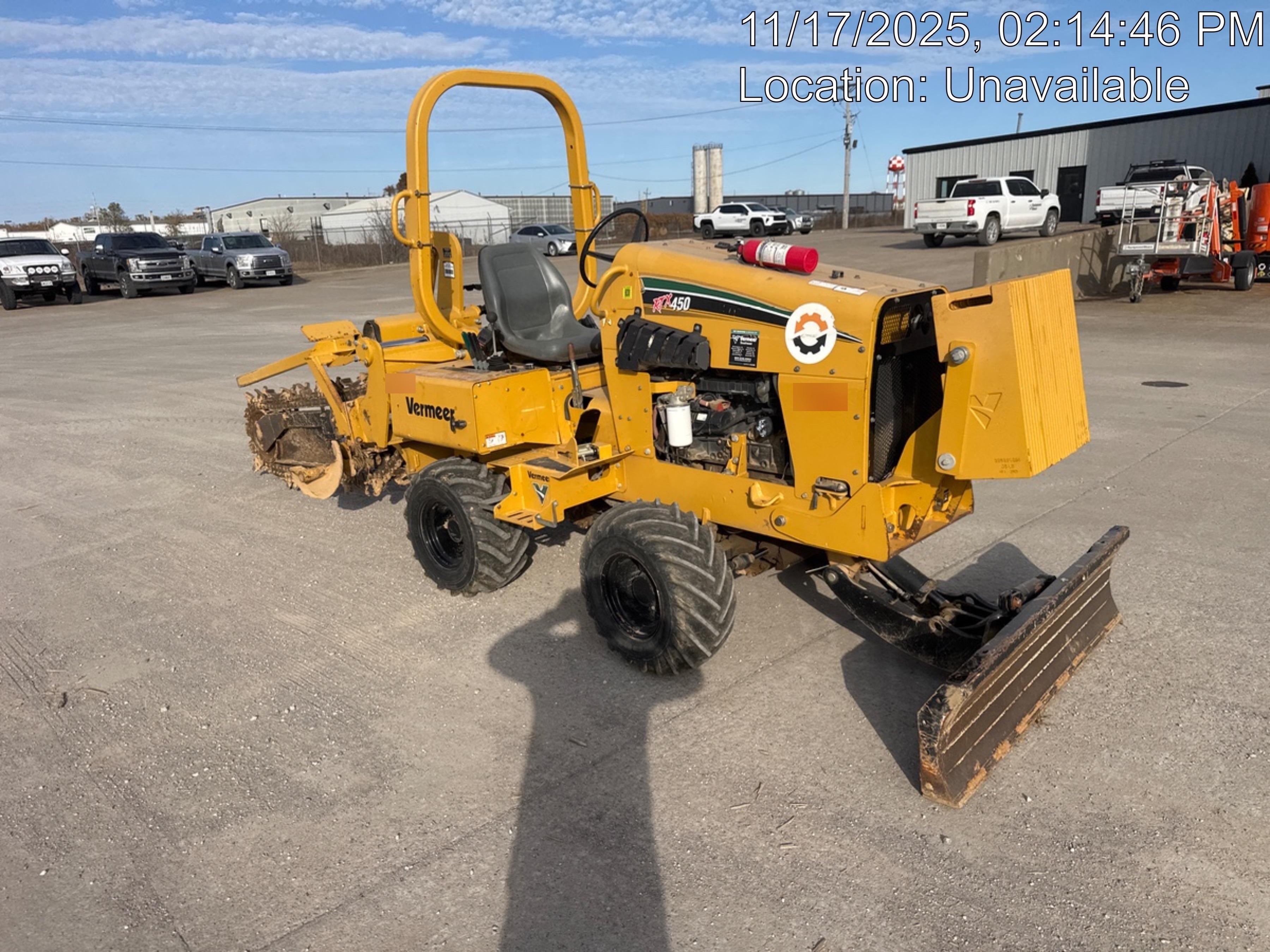 2019 VERMEER RTX450