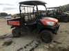 2019 Kubota RTV-X900 4wd Utility Cart, LED Strobe, Windshield Tempered Glass, Plastic Canopy, Backup Alarm