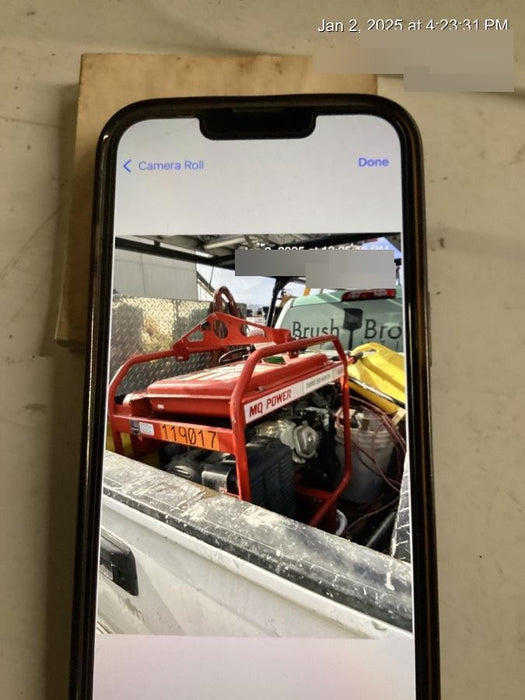 2020 Multiquip GA6HR Gen 6kW Honda GX340 GFCI Wheel Kit