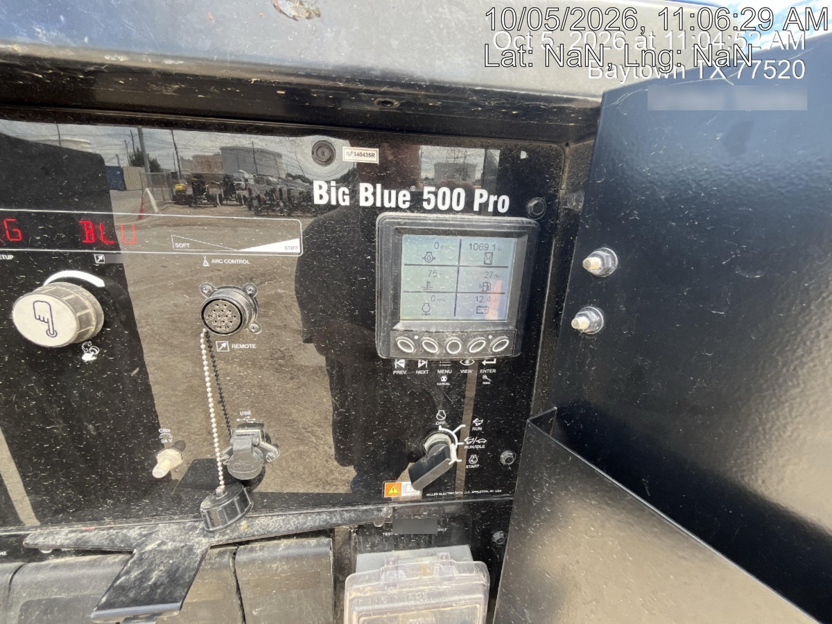 2025 MILLER ELECTRIC BIG BLUE 500