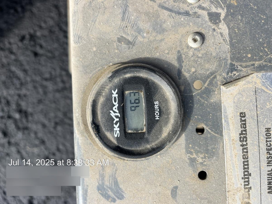 2017 Skyjack SJIII-3219 Skyjack SJ3219, Extended Warranty 5yr/5k hr