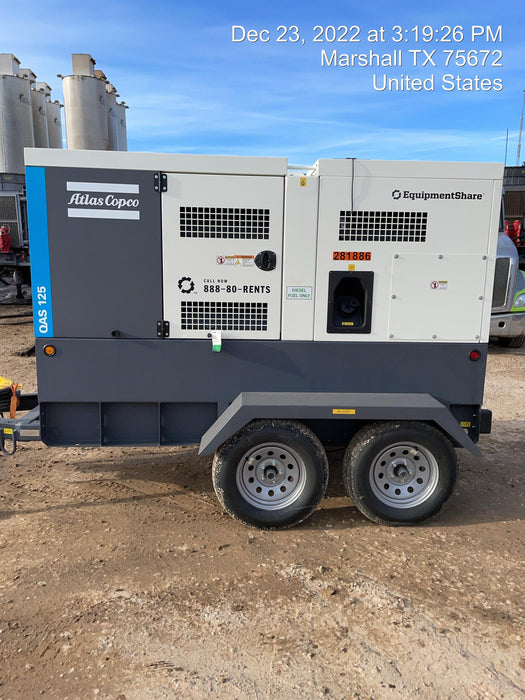 2022 ATLAS COPCO QAS 125