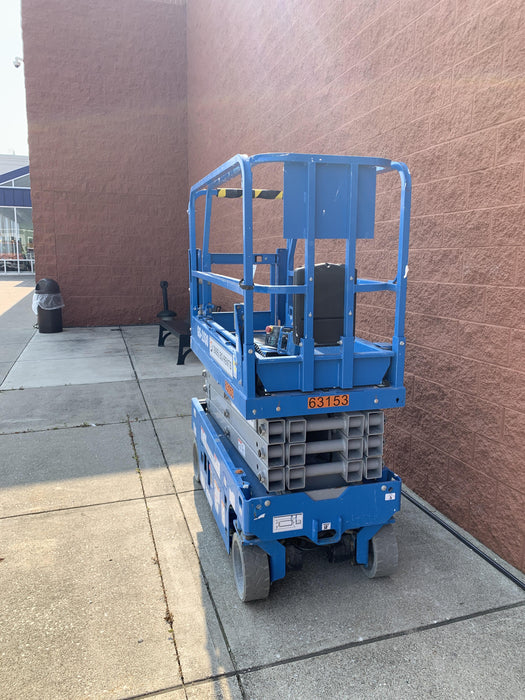 2020 Genie GS-1930 Solid Non Marking Tires, Beacon, Folding rails with half height swing gate