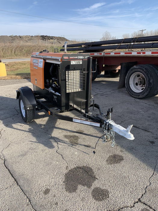 2021 Lincoln Electric Vantage 322 Vantage 322 Ready Pak 3 w/ Decals, ORANGE (includes trailer, cable rack, fender light kit) NO Telematics