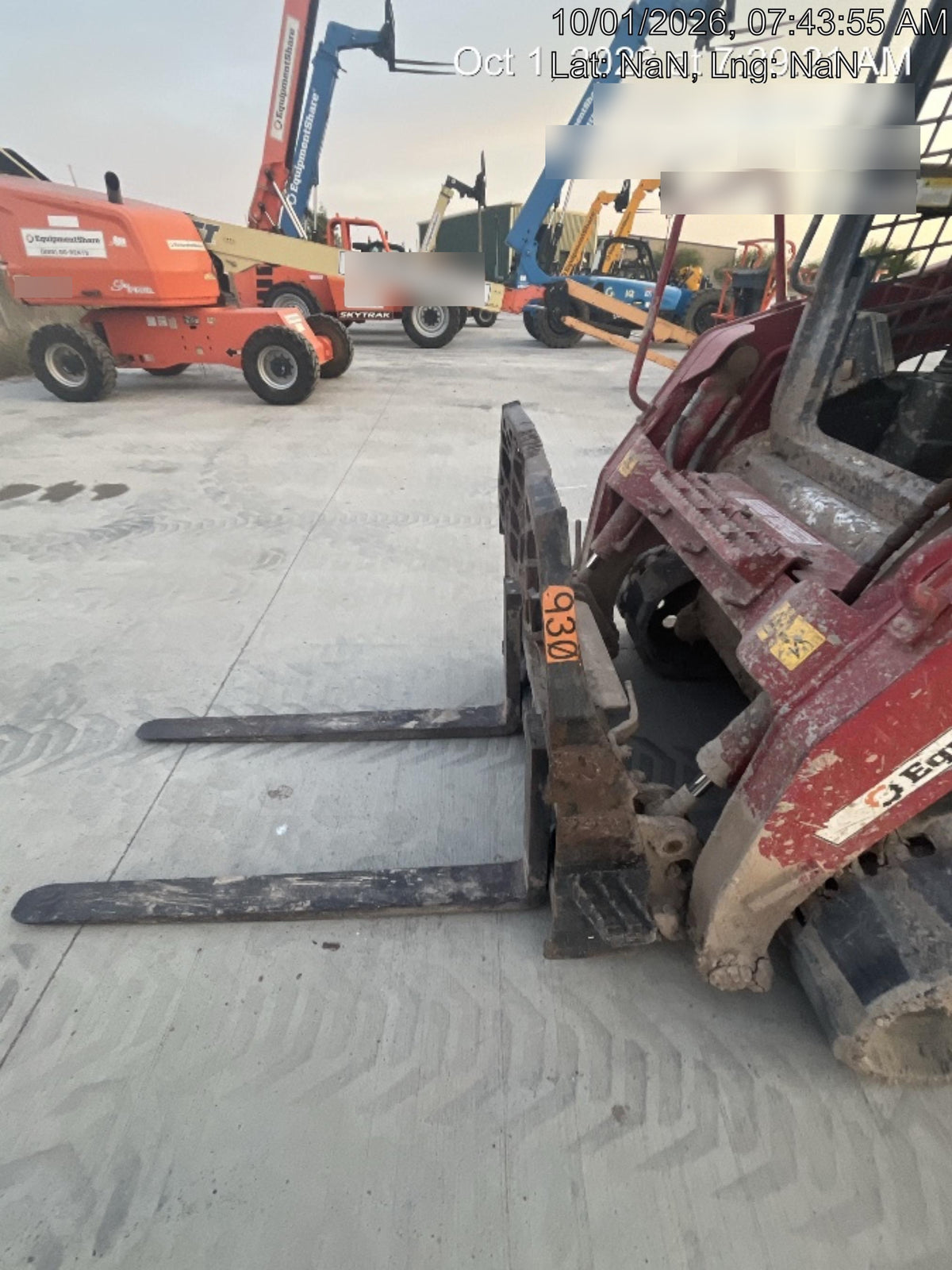 2018 WACKER NEUSON 48" Pallet Forks