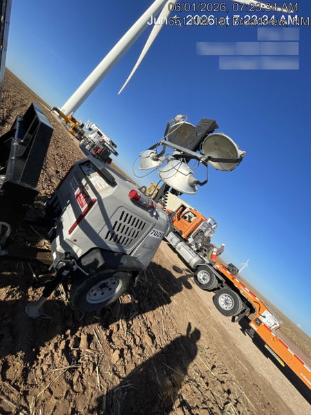 Wacker Neuson LTV6K-MH Wacker Neuson LTV6K Light Tower w/Kubota Engine