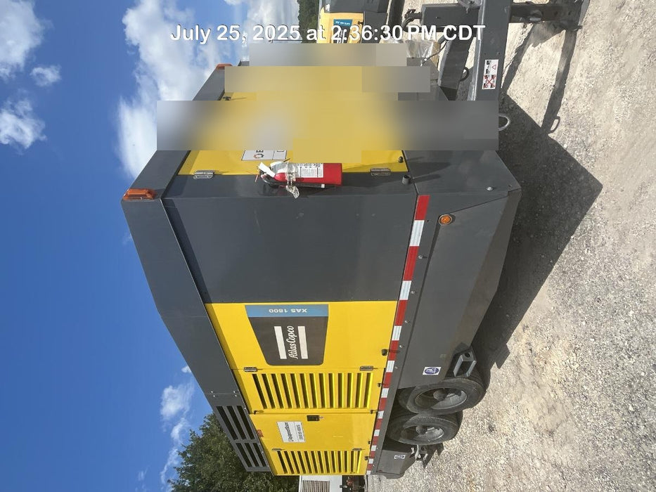 2020 ATLAS COPCO XAS 1800