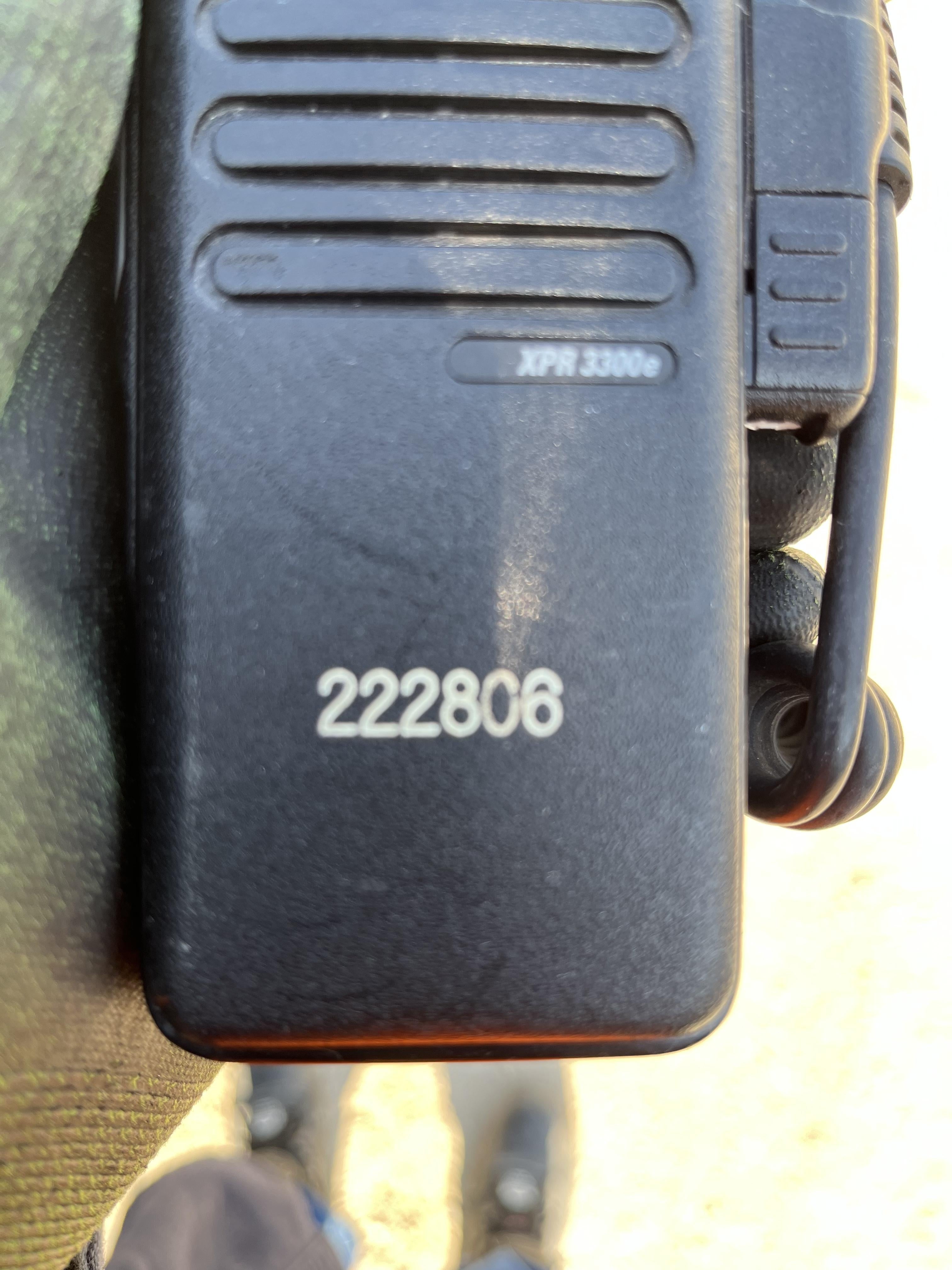 2022 MOTOROLA XPR3300E