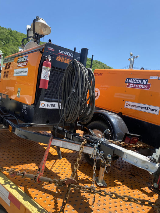 2022 Lincoln Electric LE400 Kubota V1505, Trlr, Cable Rack, Light Kit, ES Decals, T3