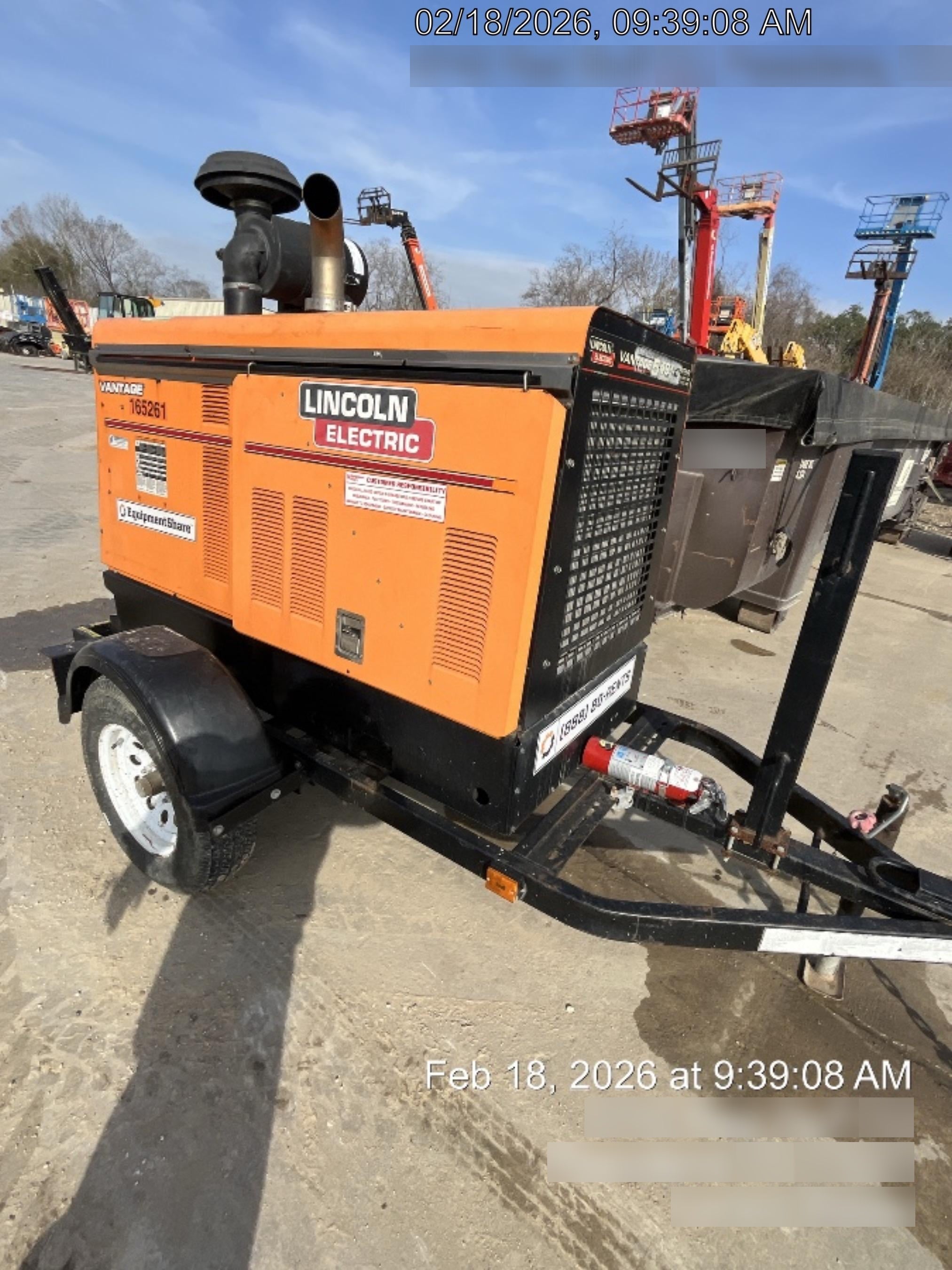 2021 LINCOLN ELECTRIC Vantage 549X