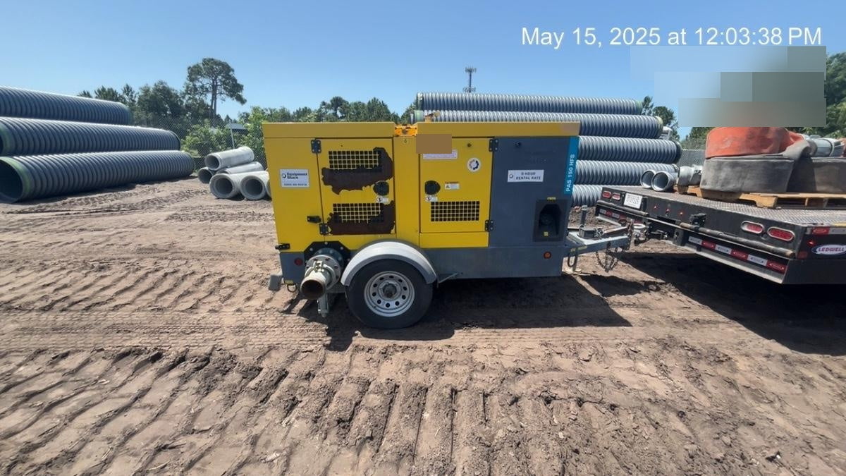 2020 ATLAS COPCO PAS 150 HF CS Enclosed