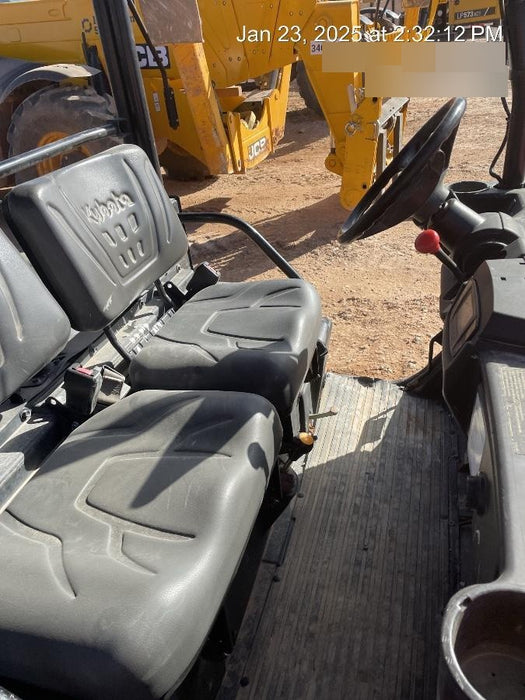 2020 Kubota RTV-X1140W-H Canopy, 4-Seater, Diesel, Windshield Acrylic Clear, Strobe Light, Backup Alarm
