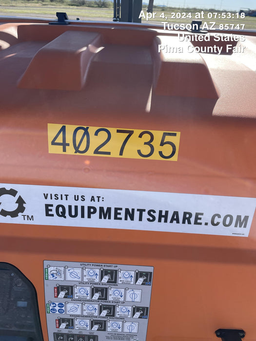 2024 Generac MLT2 Diesel, Flex Switch 120V Input, Powerzone Controller, 
(4) 320W LED Lights, 4kW Generator, 39.9 Gal Fuel Tank, 2" Ball, T3