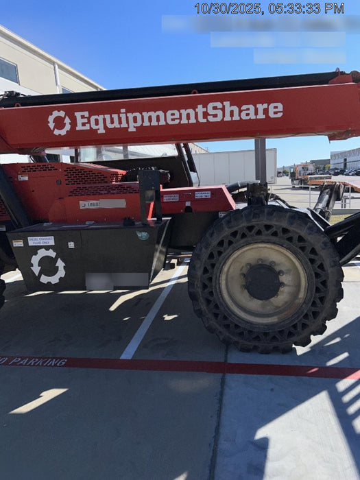 2019 Manitou MTA10055 Canopy, 120 HP, Solid Tires, Work Lights, Lift Hook, Auxiliary Hydraulics 66" Carriage and 60" Forks