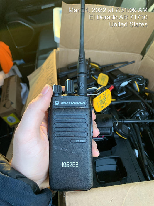 2021 MOTOROLA XPR3300E