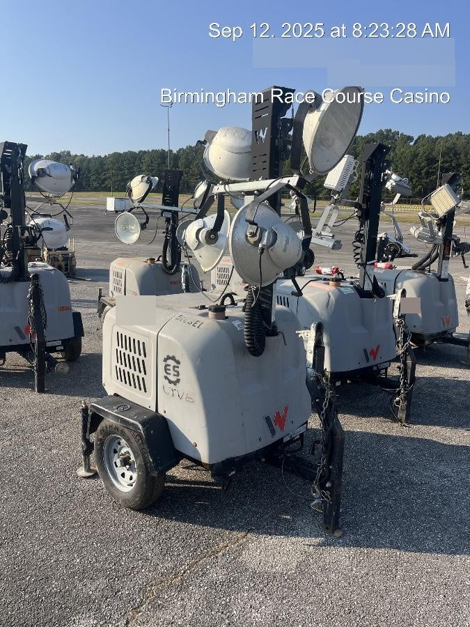 2018 Wacker Neuson LTV6L-MH Wacker Neuson LTV6L Mobile Light Tower w/Fuel Level Sensor Installed
