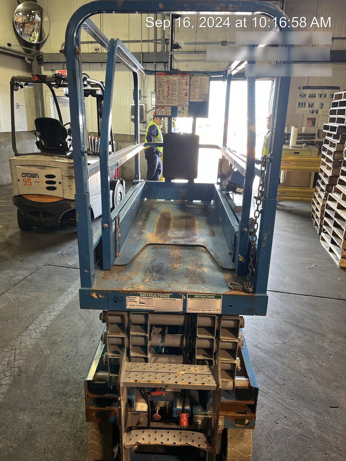2016 Genie GS-1930 Standard Rental Specs