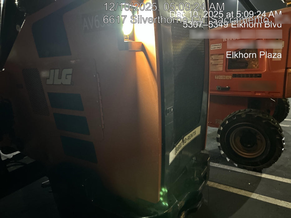 2020 Skytrak 8042 Cab/Heat/Air, Solid Tires, Work Lights, Beacon, Aux Hydraulics, Back up Alarm, Lifting Eye, ES Decals