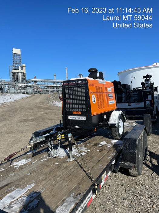 2022 Lincoln Electric Vantage 549X Crosslink Technology, Trailer Mounted, ES Decals, T3