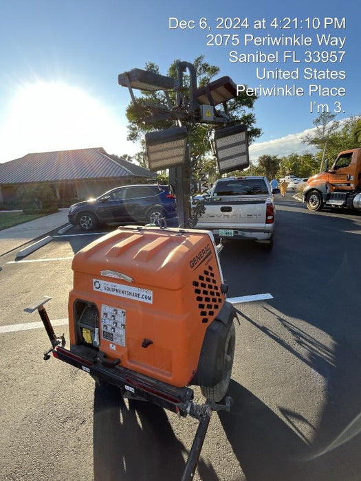 2023 Generac MLT2 Diesel, Flex Switch 120V Input, Powerzone Controller, 
(4) 320W LED Lights, 4kW Generator, 39.9 Gal Fuel Tank, 2" Ball, T3