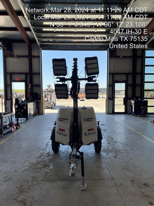 2024 Generac MLT2 Diesel, Flex Switch 120V Input, Powerzone Controller, 
(4) 320W LED Lights, 4kW Generator, 39.9 Gal Fuel Tank, 2" Ball, T3