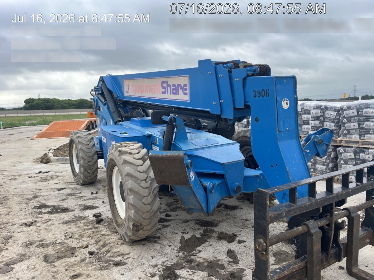 2017 Genie GTH-1056 Genie GTH1056, Solid Tires, 60" carriage, Light Kit, Open ROPS