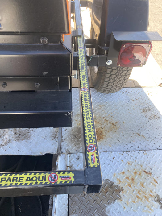 2021 Lincoln Electric Vantage 549X Ready Pak 3, ORANGE (includes trailer, cable rack, fender light kit)