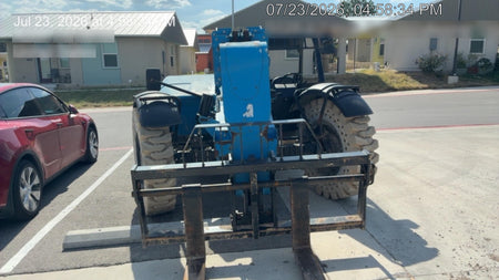 2017 Genie GTH-844 Diesel Engine, Solid Tires, 60" Carriage, Open ROPS