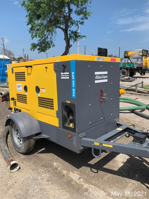 2020 ATLAS COPCO PAS 100 HF CS Enclosed