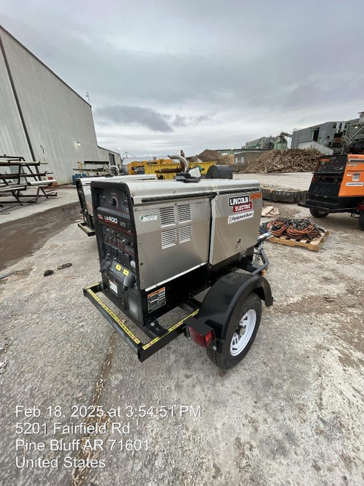 2024 Lincoln Electric LE400 Kubota V1505, Trlr, Cable Rack, Light Kit, ES Decals, T3