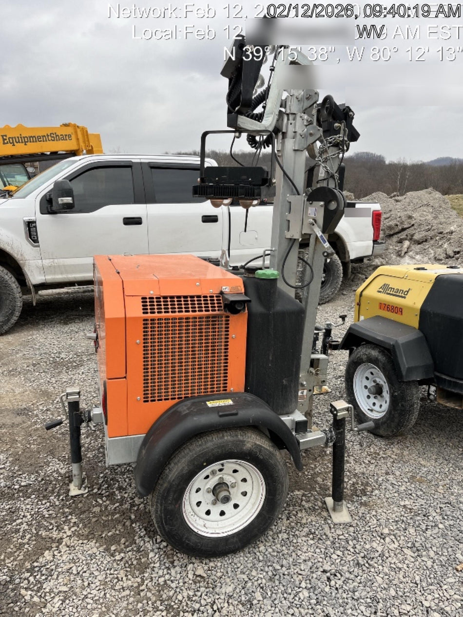 2024 Wanco WLTT-4MM4K Diesel, Deep Sea Controller, Shore Power Plug, Auto Start, (4) 350W LED Floodlights, 4kW Generator, 60 Gal Fuel Tank, 2" Ball, T3