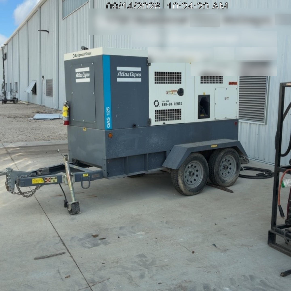 2022 ATLAS COPCO QAS 125