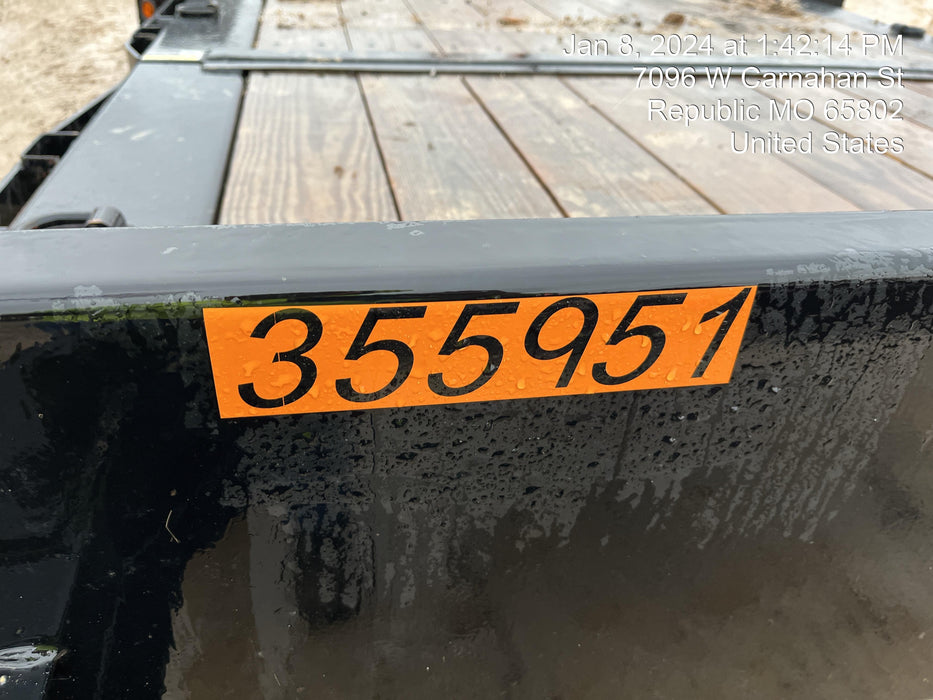 2024 LOADTRAIL Tilt-Deck Rental Trailer