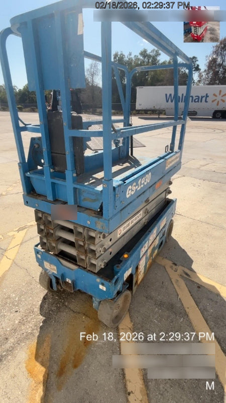 2020 Genie GS-1930 Fixed rails with chain entry gate - Pre A92.20