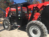 2020 Manitou MTA8044 74hp T4F, Cab/Heat/Air, Cab and Boom LED work lights, Auxiliary Hydraulics, Solid Tires, Amber strobe, Lift Hook w/66" Carriage, 60" Forks