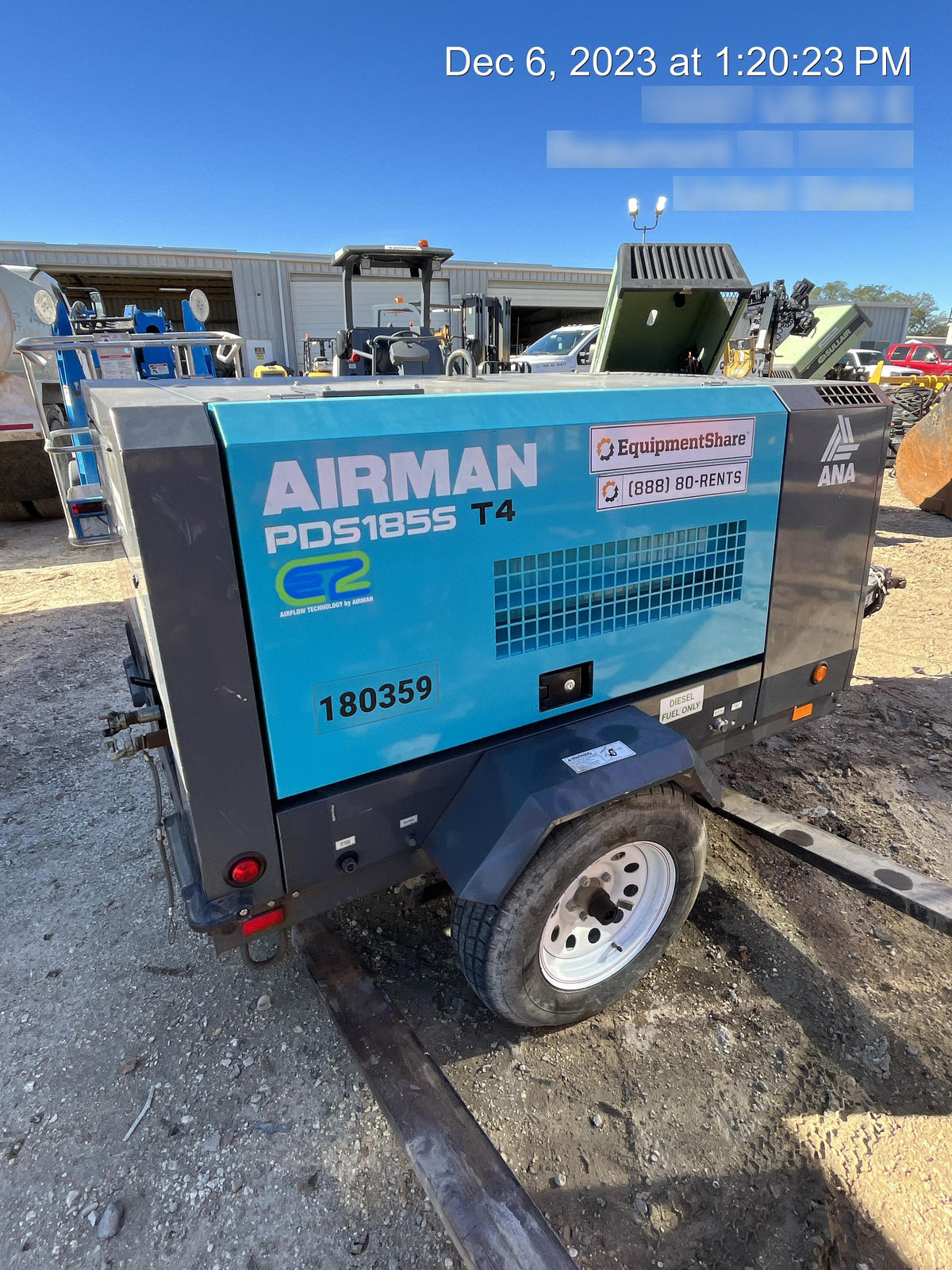 2021 AIRMAN PDS185S-6E1