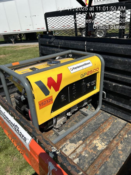 2021 WACKER NEUSON GP2500A