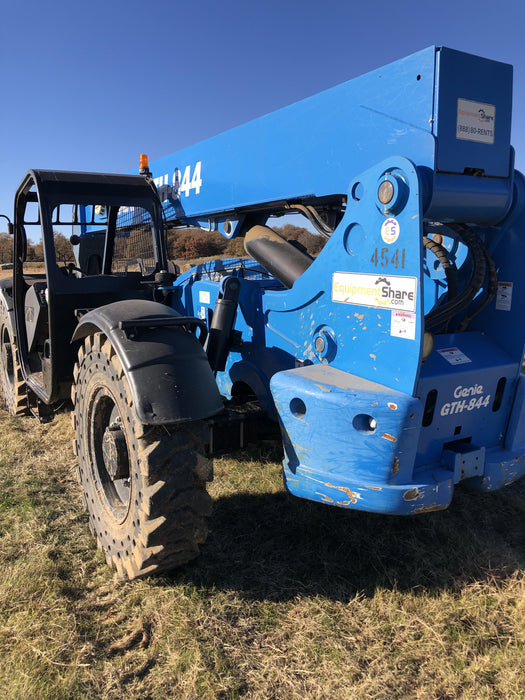 2017 Genie GTH-844 Solid Tires, Open Cab