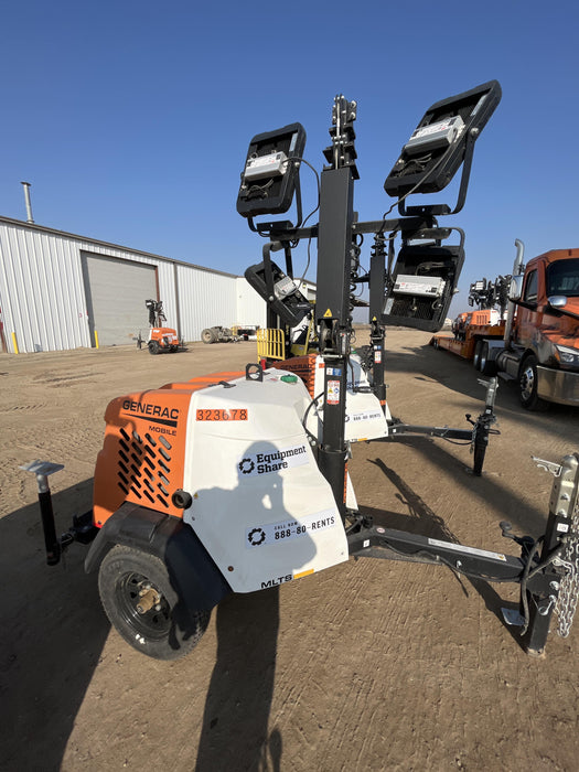 2023 Generac MLT2 Diesel, Flex Switch 120V Input, Powerzone Controller, (4) 320W LED Lights, 4kW Generator, 39.9 Gal Fuel Tank, 2" Ball, T3