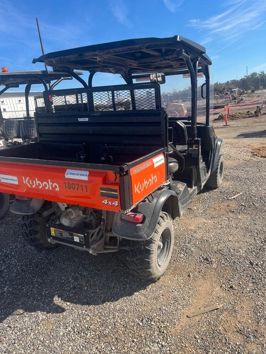 2022 Kubota RTV-X1140W-H Plastic Canopy, Windshield Acrylic Clear, LED Strobe Light, Wire Harness Kit, Back up Alarm