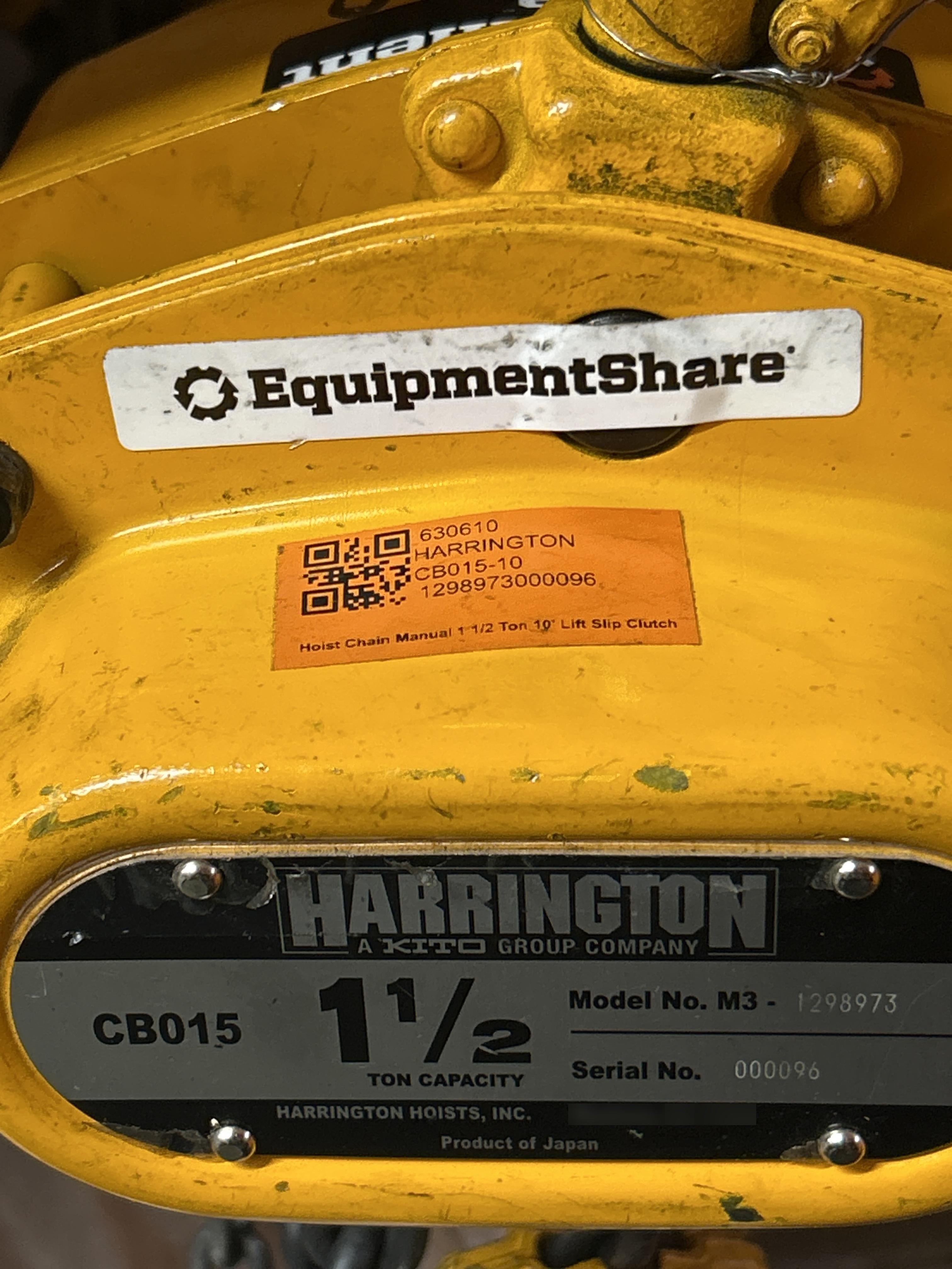 2026 HARRINGTON CB015-10